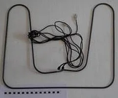 ТЭН поддона исп. Р=40вт СВ114 (Lпров=2080, 2 штыр нак с колп)