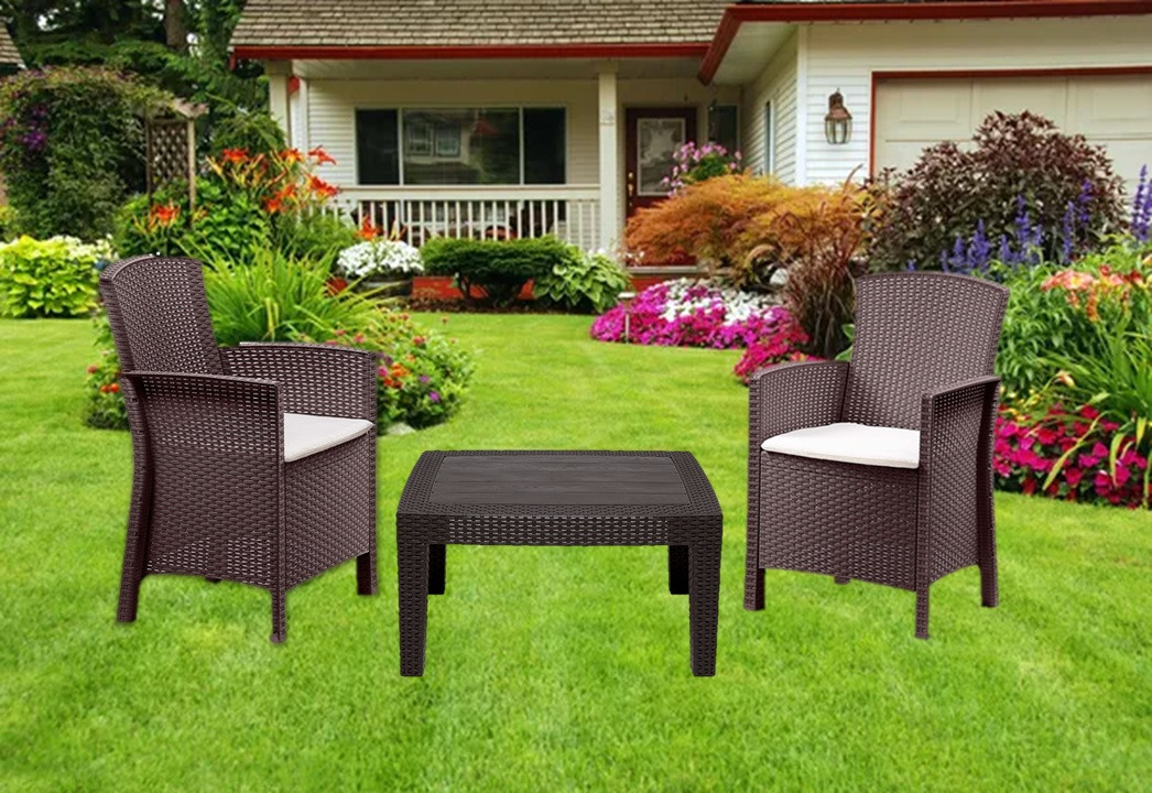 Комплект мебели Rosario Balcony Set, цвет коричневый, фото 1