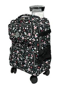 Әйелдерге арналған 2-і 1-де 4 доңғалақты саяхатқа арналған сөмке-рюкзак, қол жүгі.