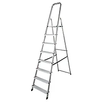 Стремянка алюминиевая KRAUSE CORDA 1х8 000767