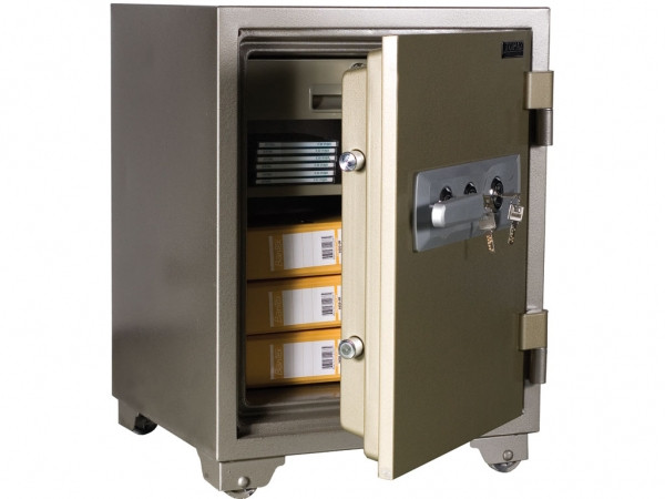 Огнестойкий сейф Booil TOPAZ BSK-670 с кассовой ячейкой, с двумя ключевыми замками