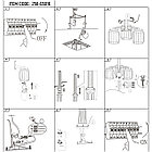 Парк.св-к C0307 E27x3 Dark Grey (TEKLED 258-03016, фото 8