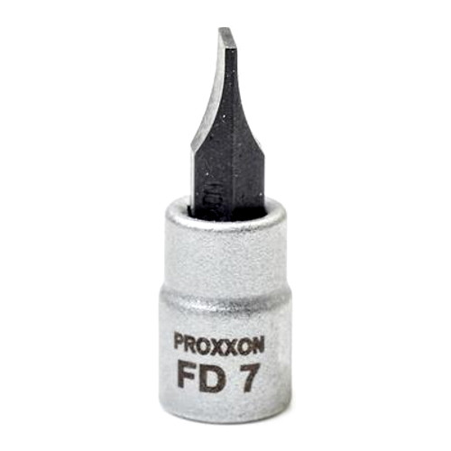 23741 Proxxon 1/4" жалпақ басты бұрағыш бит, 33 мм, FD 7 мм