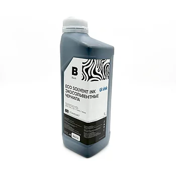 Краска 1л. ЭКОСОЛЬВЕНТ STANDART K черный i3200/DX5/DX7/TX800/XP600
