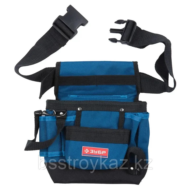 Сумка-пояс ЗУБР "ЭКСПЕРТ" 9 карманов 38632, фото 1