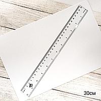 Линейка 380372 прозрачная 30см