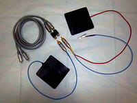 Кабель электростимуляции двухканальный в сборе к аппарату АЭЛТИС-синхро-02 Яровит