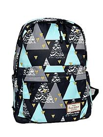 "Forever Cultivate" қыздарға арналған көңілді қалалық рюкзак. Биіктігі 39 см, ені 30 см, тереңдігі 16 см.