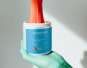 Паста для сахарной депиляции BIOYOGURT йогуртовая, средняя, SUGAR LIFE 1 кг