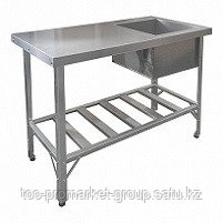 Ванна моечная с рабочей поверхностью СТАНДАРТ СРО15/6СЦК+ВМО1-430, фото 1