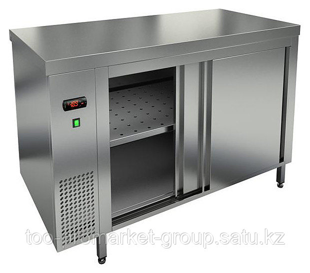 Стол тепловой HICOLD TS 10 SN O, двери-купе, фото 1