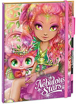 Блокнот Nebulous Stars Hazelia черного цвета, A5, 96 л