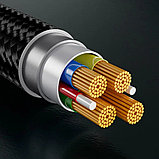 Сверхбыстрый зарядный кабель USB-C-USB-C 100W с LED дисплее мощности, фото 3