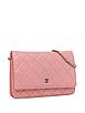Сумка через плечо CC Quilted Lambskin Wallet On Chain, фото 3