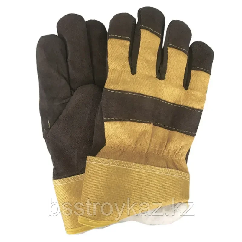 Перчатки спилковые РемоКолор утепленные синтепоном 24-2-114 - фото 1 - id-p118764351