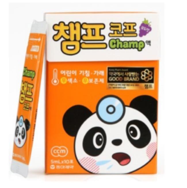 Детский сироп Чемп ( Champ ) от кашля и мокроты 10шт Корея