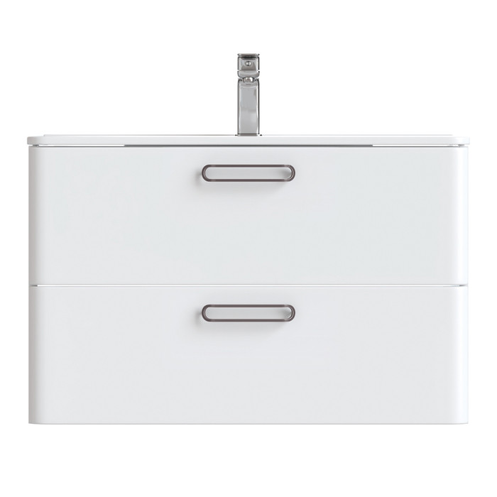 Тумба  IDDIS Brick подвесная, 80 см, белая BRI80W0i95K, фото 1