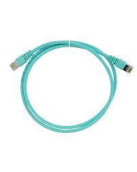 3М FQ100071981 Коммутационный кабель кат. 6, неэкранированный, RJ45-RJ45, UTP, бирюзовый, LSZH, 1 м
