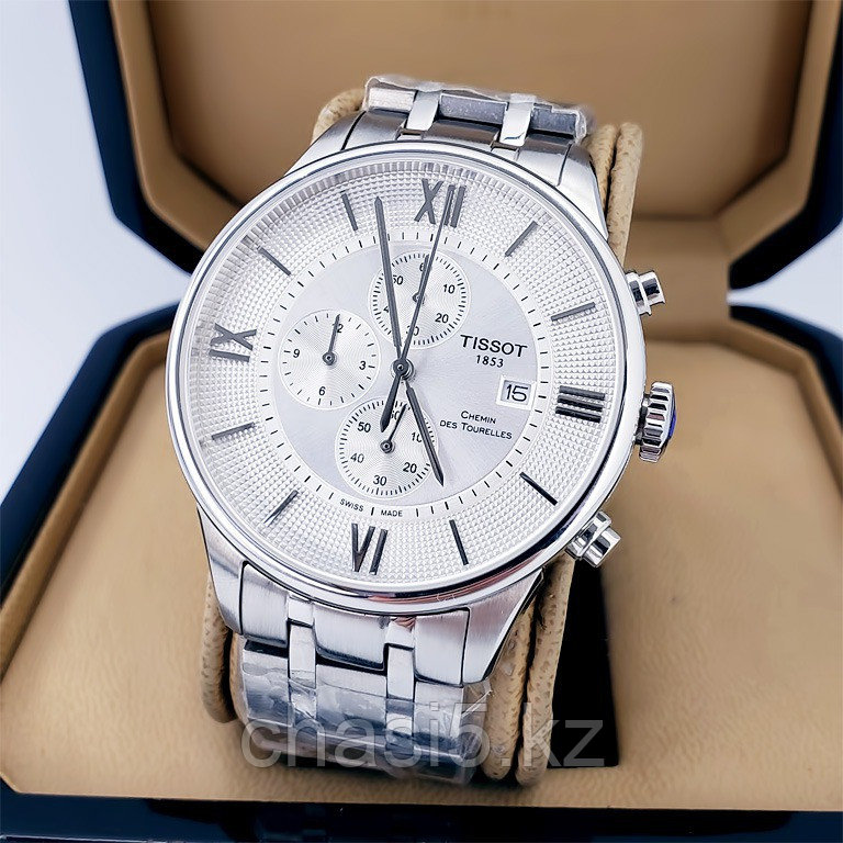 Мужские наручные часы Tissot Chemin des Tourelles Chronograph (13427)