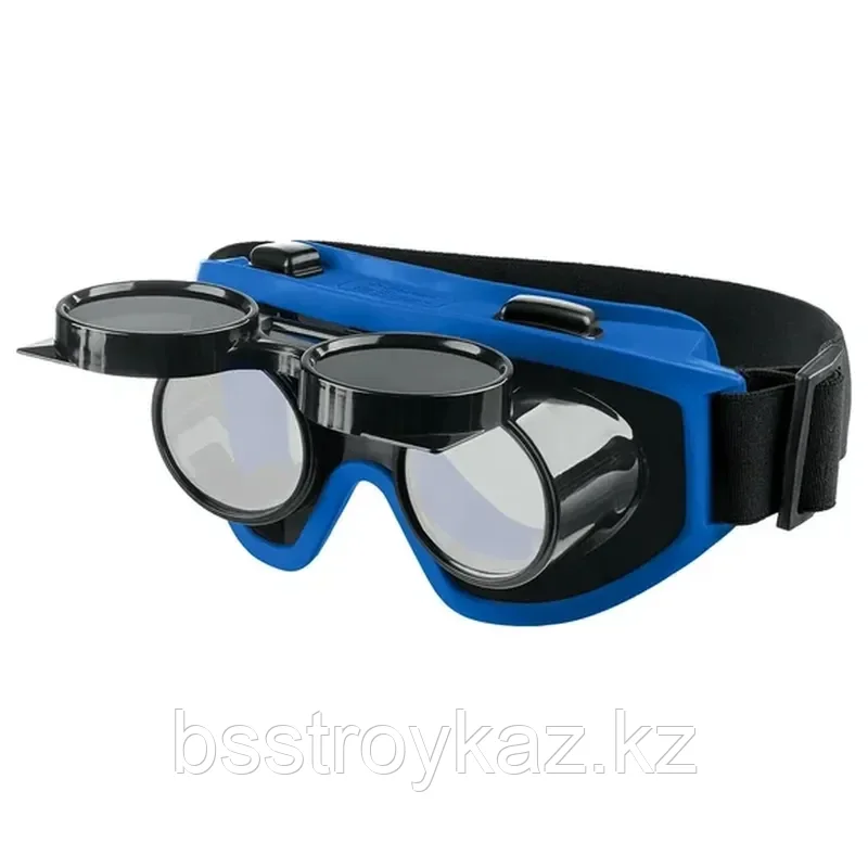 Жиналмалы блогы бар газбен дәнекерлеуге арналған БИЗОН көзілдірігі 1109, фото 1