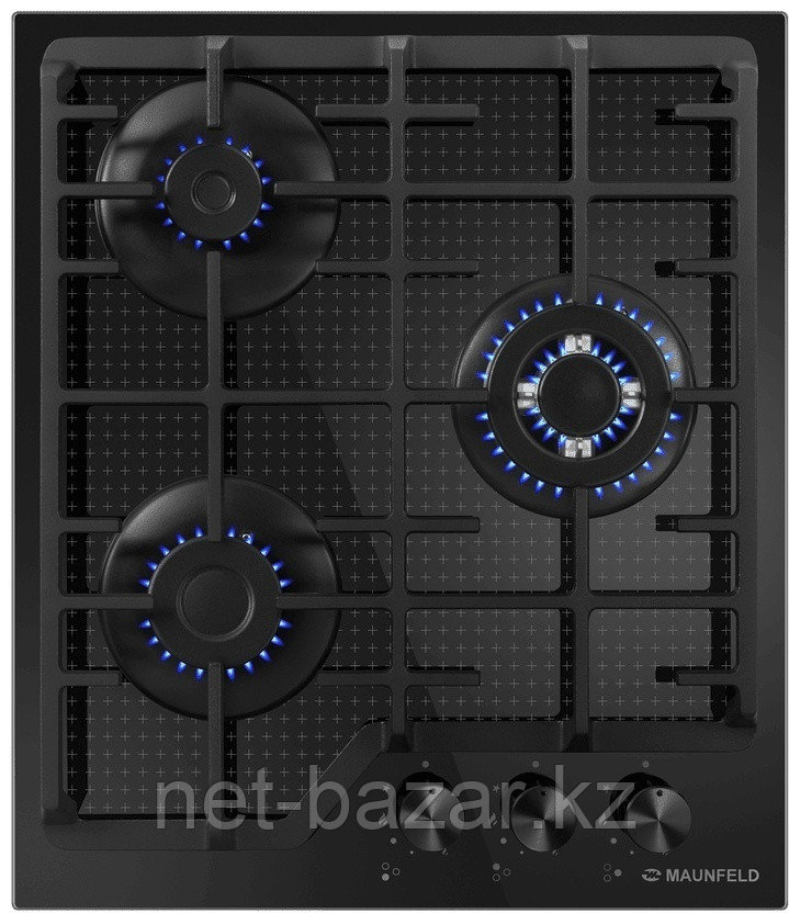 Варочная поверхность MAUNFELD EGHG.43.73CB2/G черный, фото 1