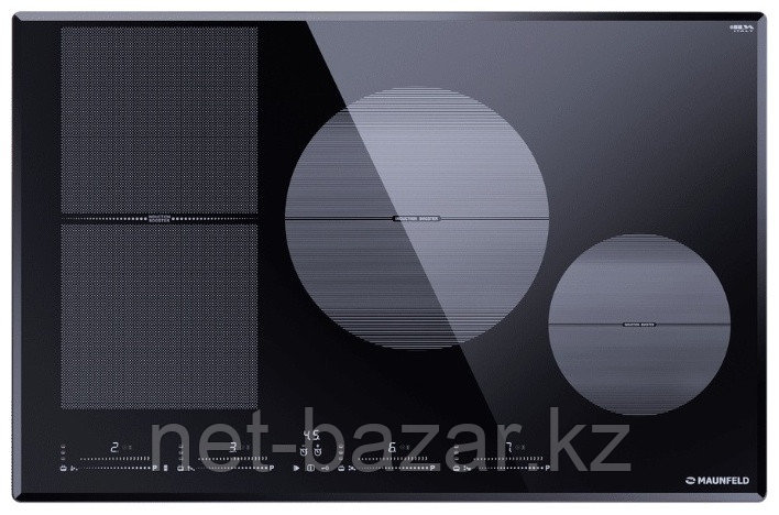 Индукционная варочная панель MAUNFELD CVI804SFBK LUX, фото 1