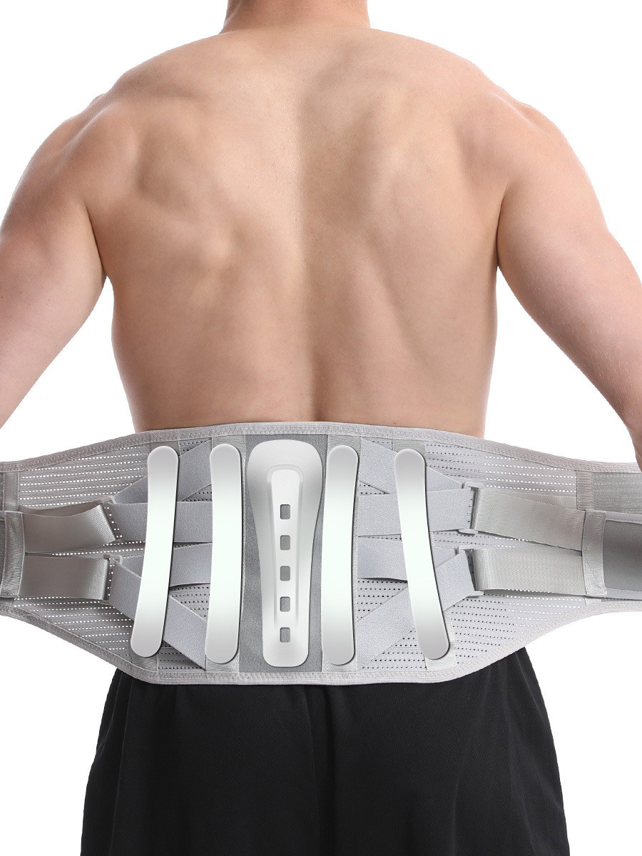 Пояснично-крестцовый ортопедический корсет с 5 ребрами жесткости - фото 1 - id-p118880301