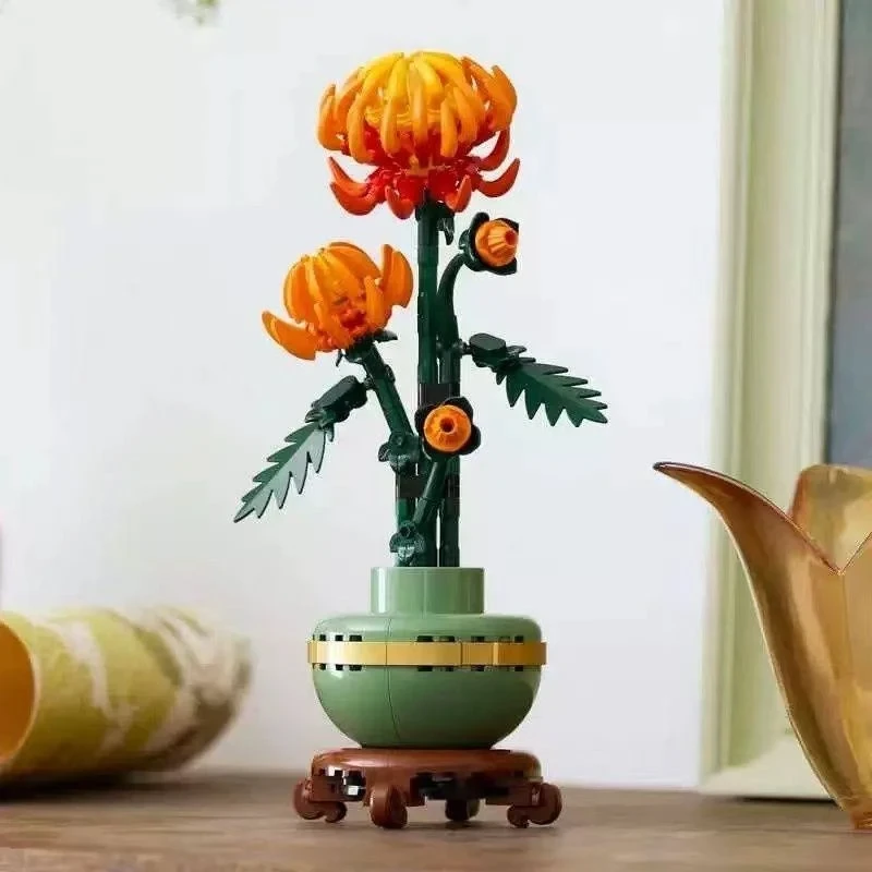 Лего Icons Хризантема Lego