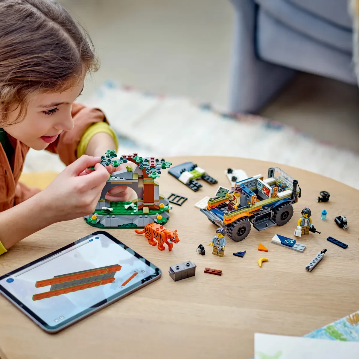Лего Город Вездеход исследователя джунглей Lego