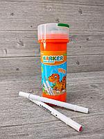 Маркеры на водной основе двусторонние 18 цветов