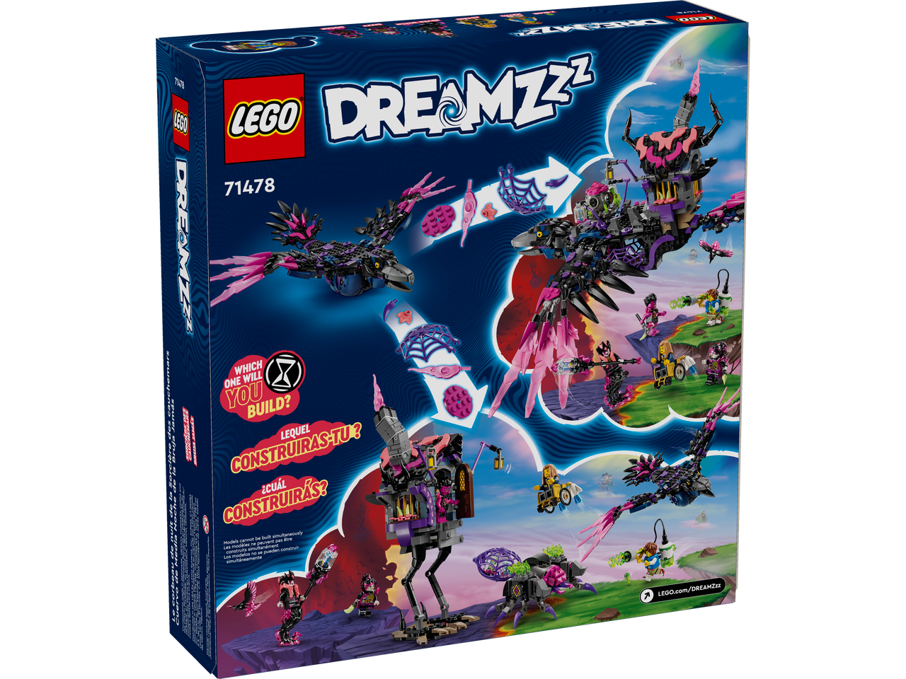 Лего Полуночный ворон Неверной Ведьмы DREAMZzz Lego