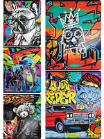 Тетрадь КЛЕТКА 48л. МОЛОДЁЖНЫЕ ДИЗАЙНЫ