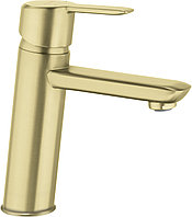 Смеситель для раковины Deante Arnika 100, брашированное золото