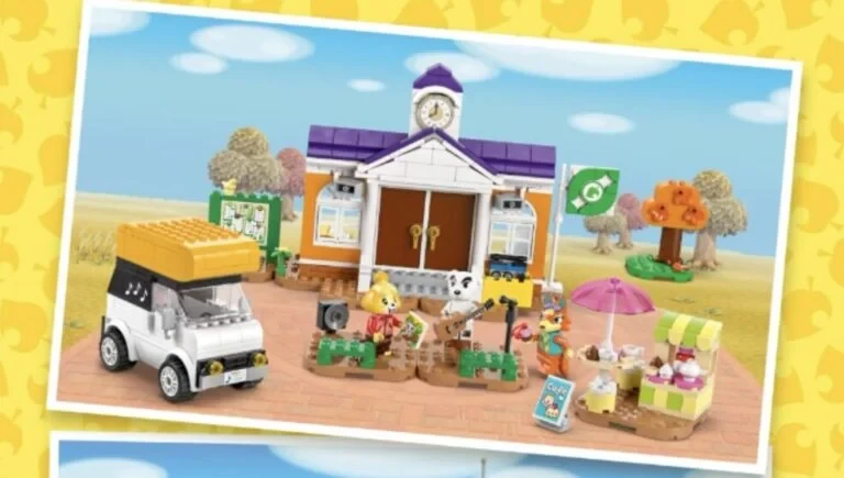 Лего Animal Crossing Концерт К. К. на площади Lego