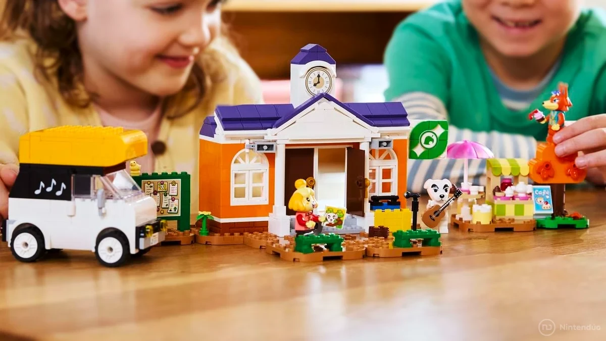 Лего Animal Crossing Концерт К. К. на площади Lego