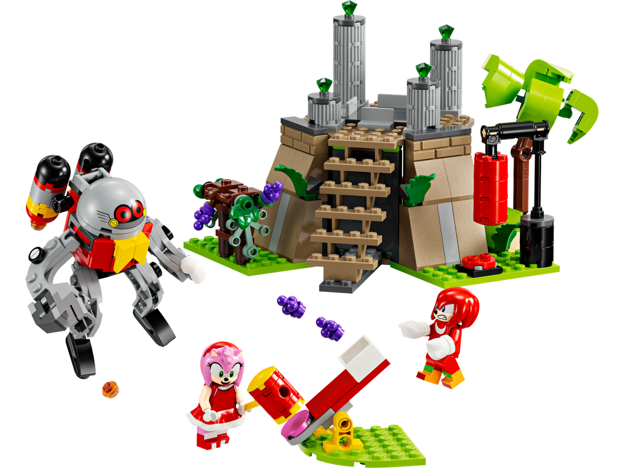 Лего Соник Наклз и храм Великого Изумруда Lego