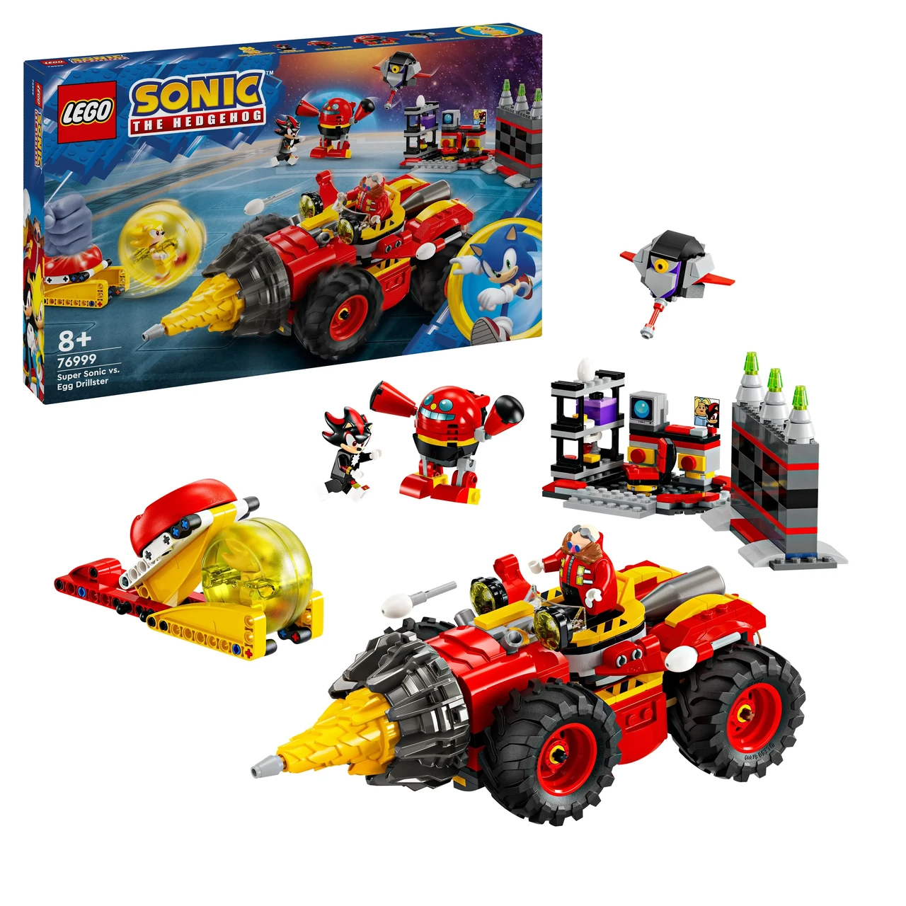 Лего Соник Супер-Соник против Эгг Дриллстера Lego
