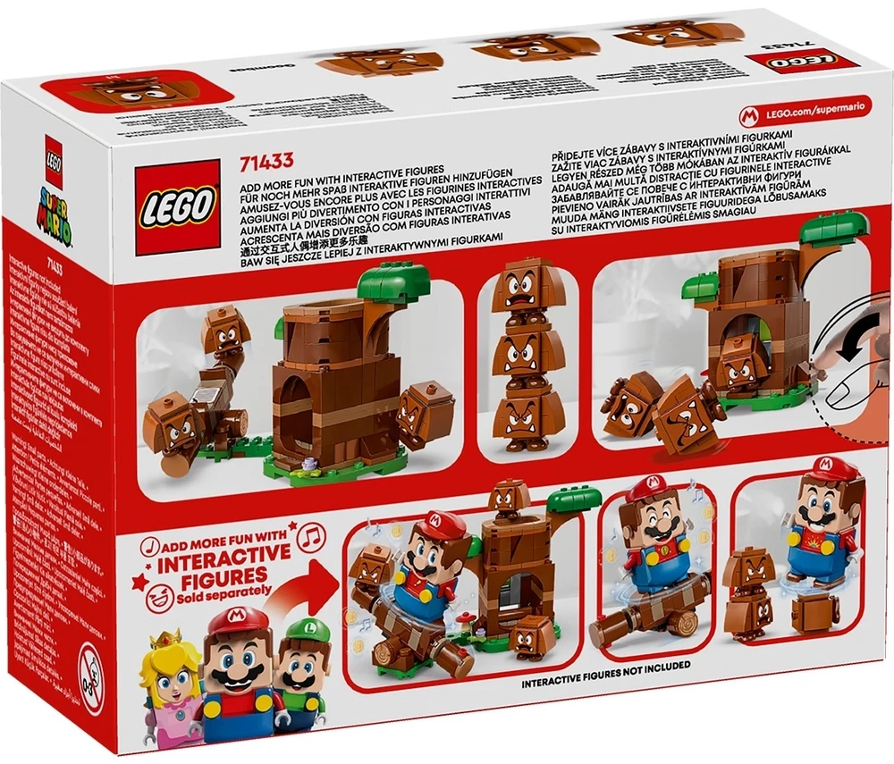Лего Игровая площадка Гумбаса Super Mario Lego