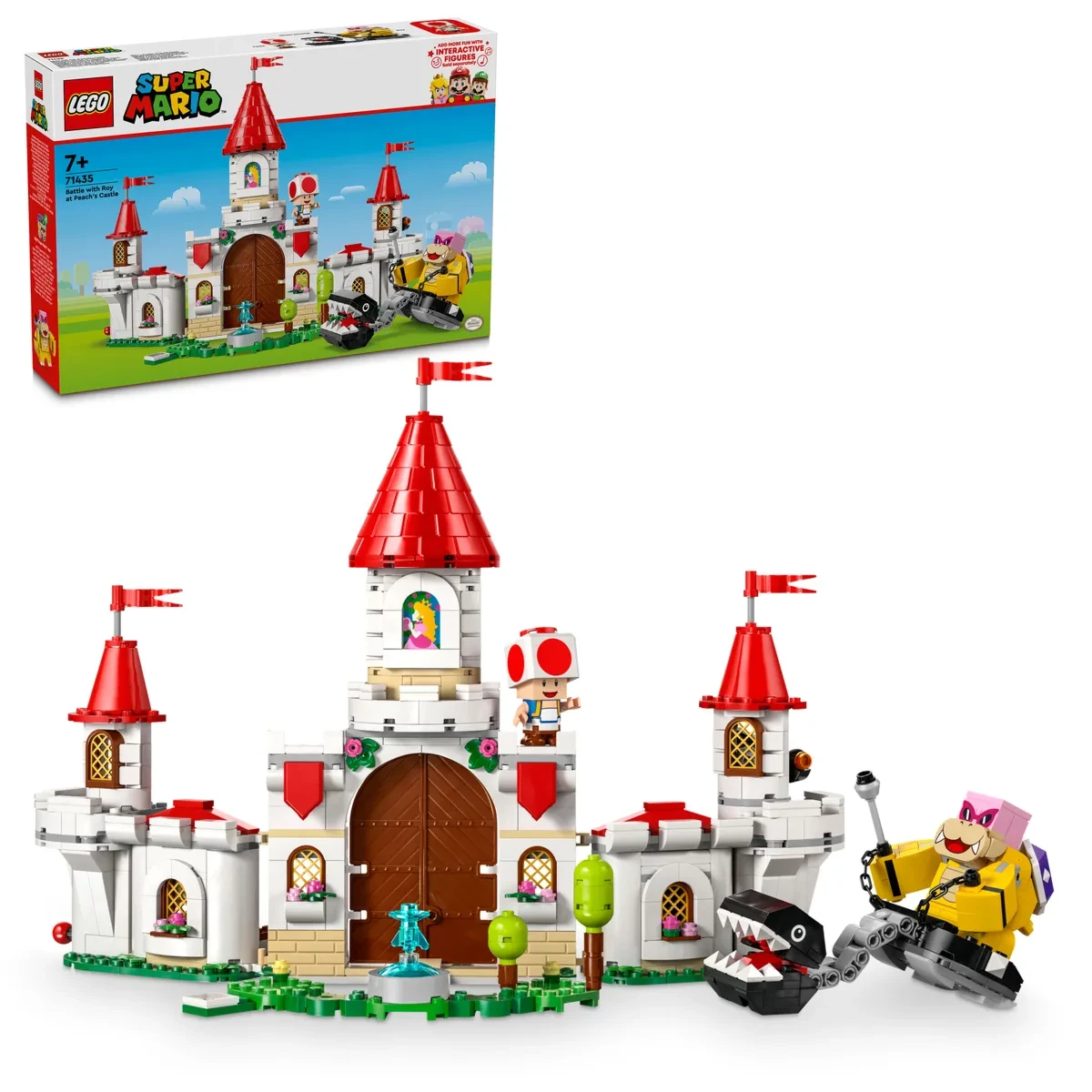 Лего Битва с Роем в замке принцессы Пич Super Mario Lego