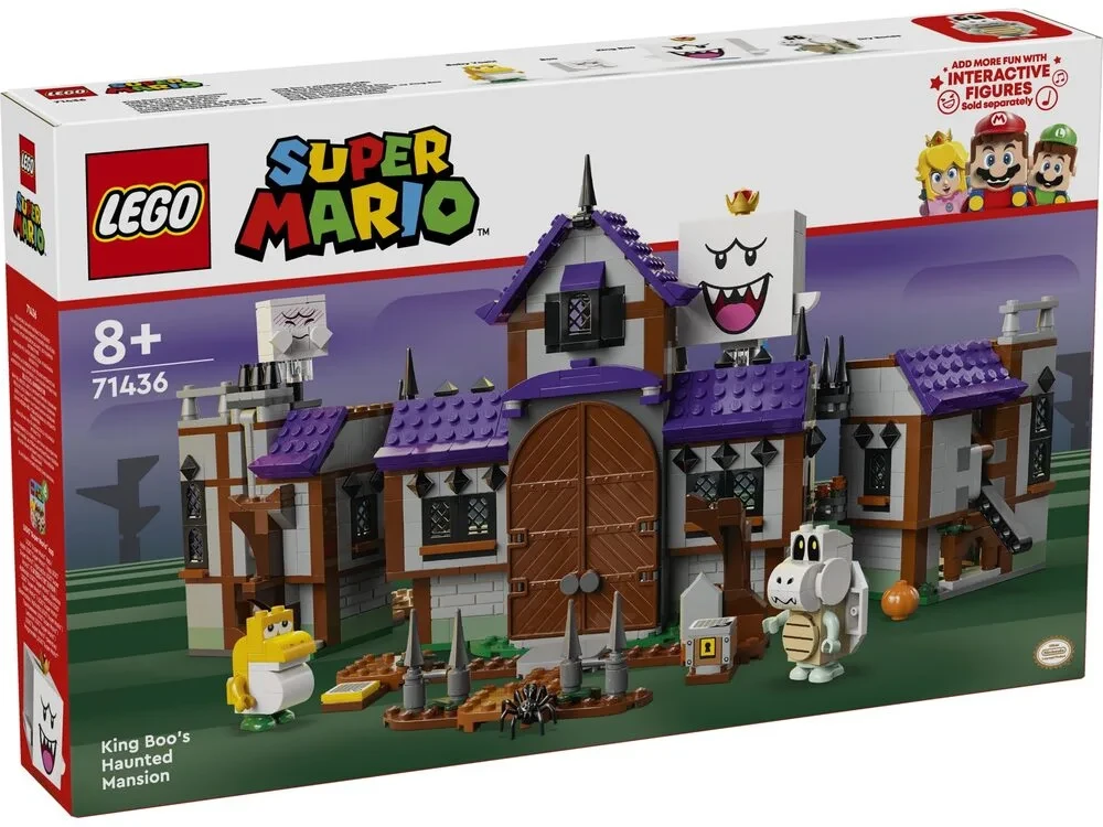 Лего Super Mario Особняк с привидениями Короля Бу Lego