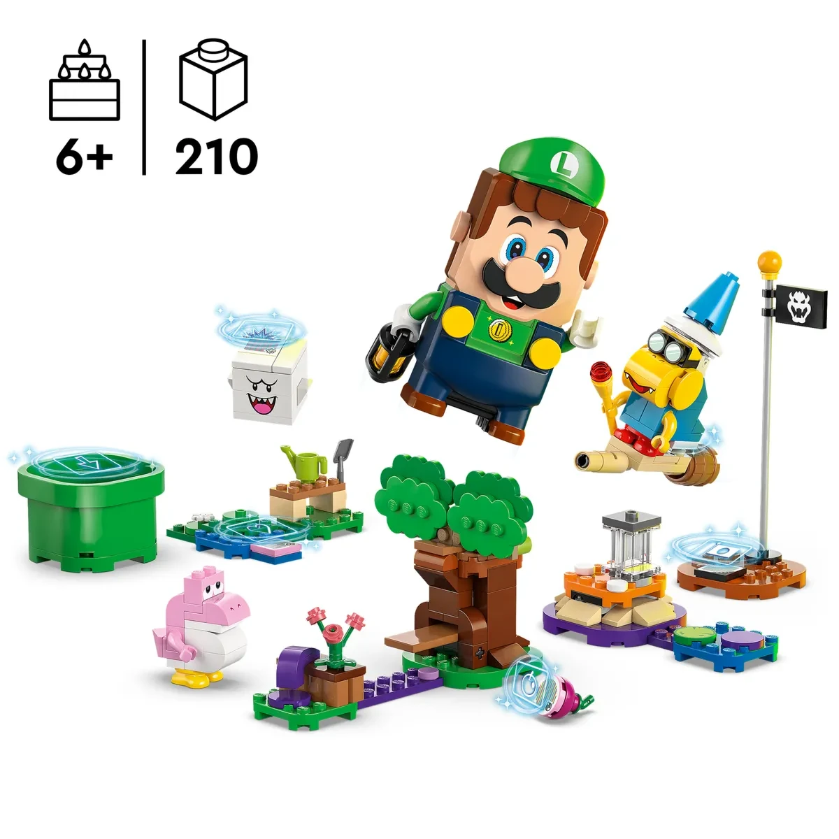 Лего Приключения с Луиджи Super Mario Lego