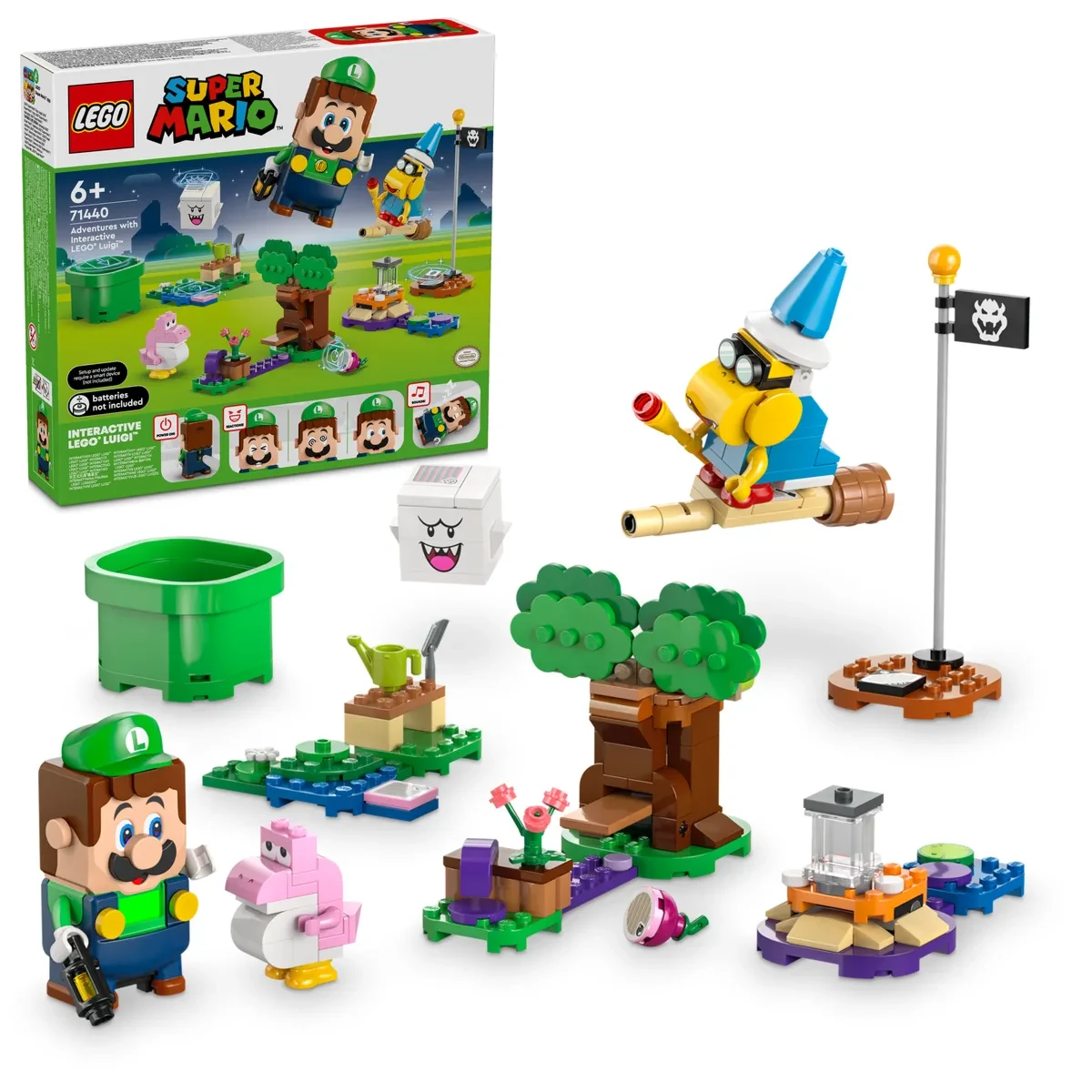 Лего Приключения с Луиджи Super Mario Lego