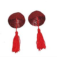 Пэстисы красные в форме круга