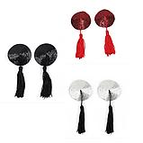 Пэстисы серебряные в форме круга, фото 2