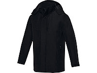 Hardy мужская утепленная парка, черный