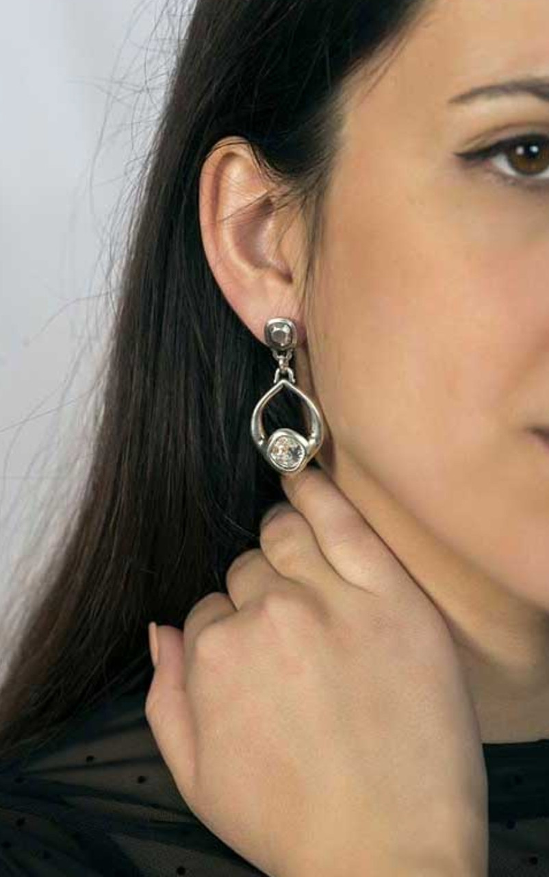 Серьги / CRISTAL - Swarovski / ЕВ 75 ( пр. Абая 141 ), фото 1