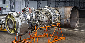 Авиационный турбовальный двигатель Д-136 Aircraft turboshaft engine D-136
