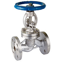 Вентиль нержавеющий - клапан запорный, D= 6-400 мм, Рабочая среда: вода; пар..., Вид: запорный