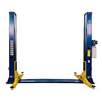 АВТОПОДЪЕМНИК ДВУХСТОЕЧНЫЙ ROSSVIK V2-5.5 Г/П 5,5Т, 380В, С НИЖНЕЙ СИНХРОНИЗАЦИЕЙ. СИНИЙ