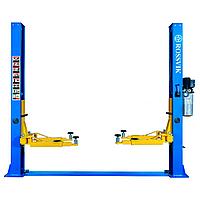 АВТОПОДЪЕМНИК ДВУХСТОЕЧНЫЙ ROSSVIK T4H Г/П 4.0Т, 380В, ЭЛЕКТРОГИДРАВЛИЧЕСКИЙ С НИЖНЕЙ СИНХРОНИЗАЦИЕЙ